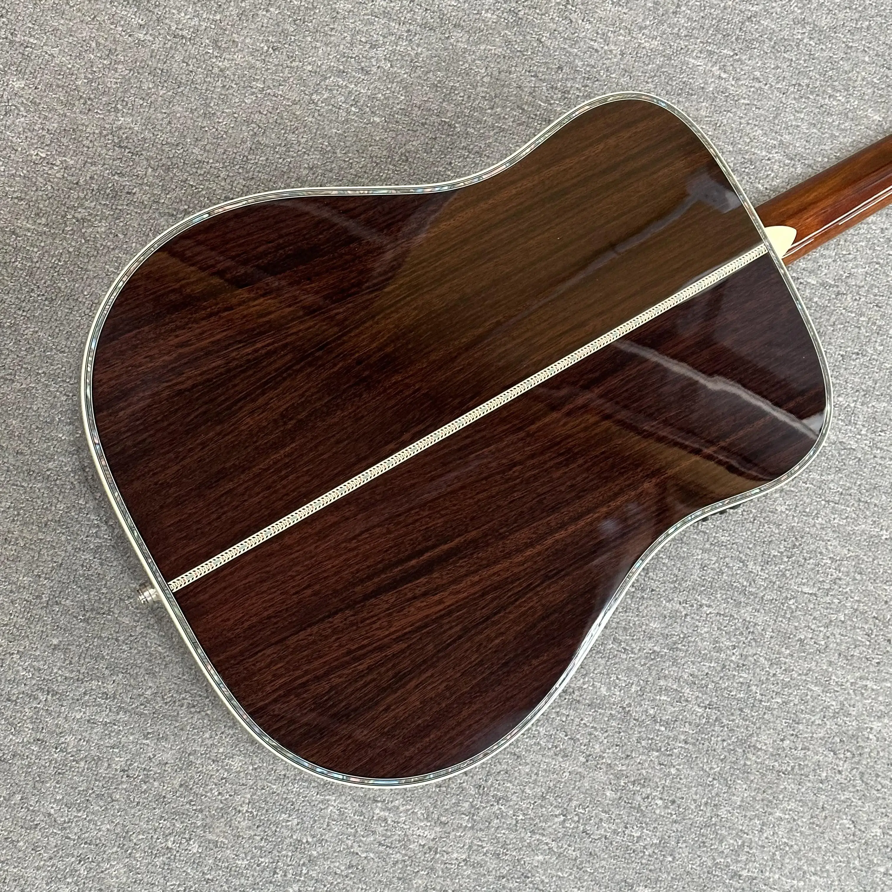 الجملة آلة موسيقية ترويجية D45 4/4 حجم 40 بوصة شجرة التنوب أعلى خشب الورد فريتس المهنية استخدام الغيتار الصوتية