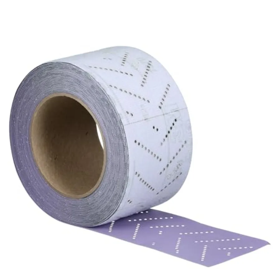 

Cubitron II Hookit Abrasive Sheet Roll, 34449, Multi-Hole,,+ Grade, Automotive Sanding Roll Sandpaper for Coating Removal, Body