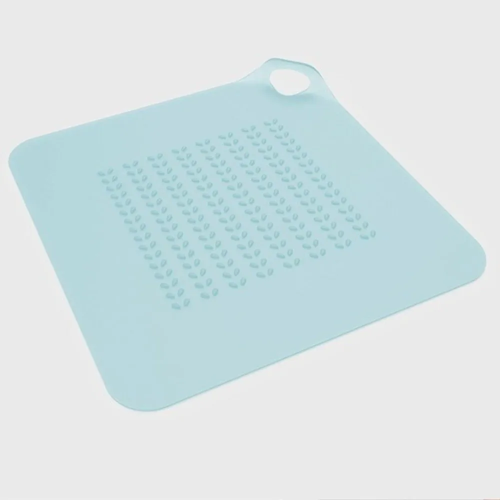 

Силиконовая заглушка для слива в полу, квадратная, большая, для душа, защита от запаха и насекомых, уловитель волос, для кухонной раковины