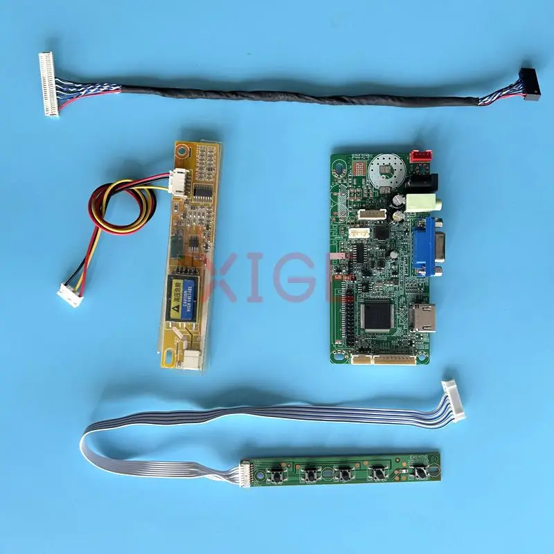 For LP150X05 LP150X06 LP150X08 Matrix Controller Driver Board VGA 1CCFL LCD Display HDMI-Compatible LVDS 30-Pin 1024*768 DIY Kit