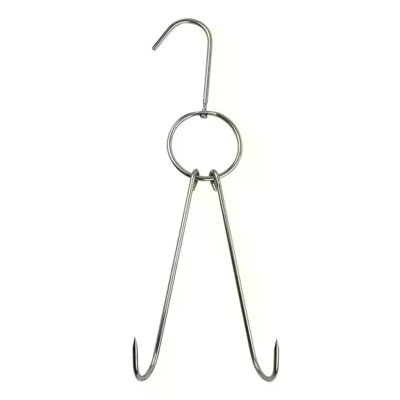 Meat Clasps Stainless Steel Beef Duck Goose Turkey Hooks Roast Bacon BBQ Storage Hanger
