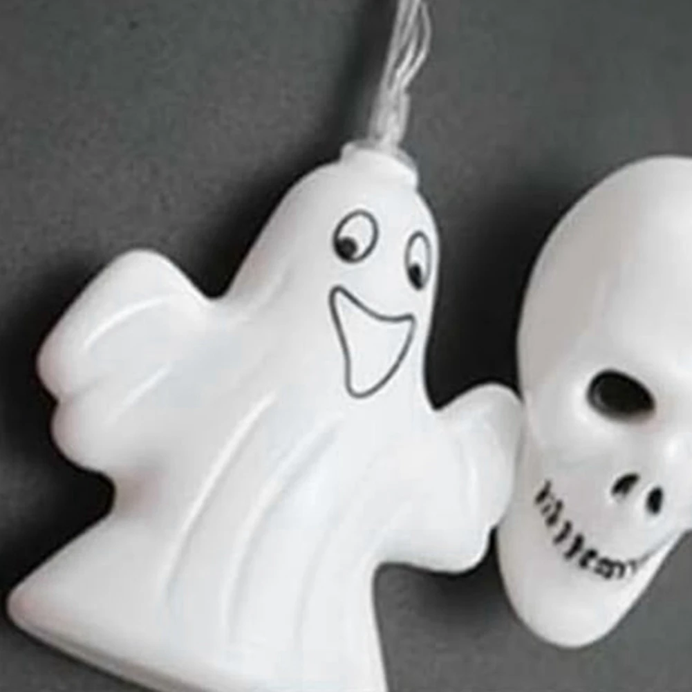 ONCE Halloween String Light Nightlight Mini Ghost Nightlight Small String Light for Halloween Decorative 1.5meter+10LED