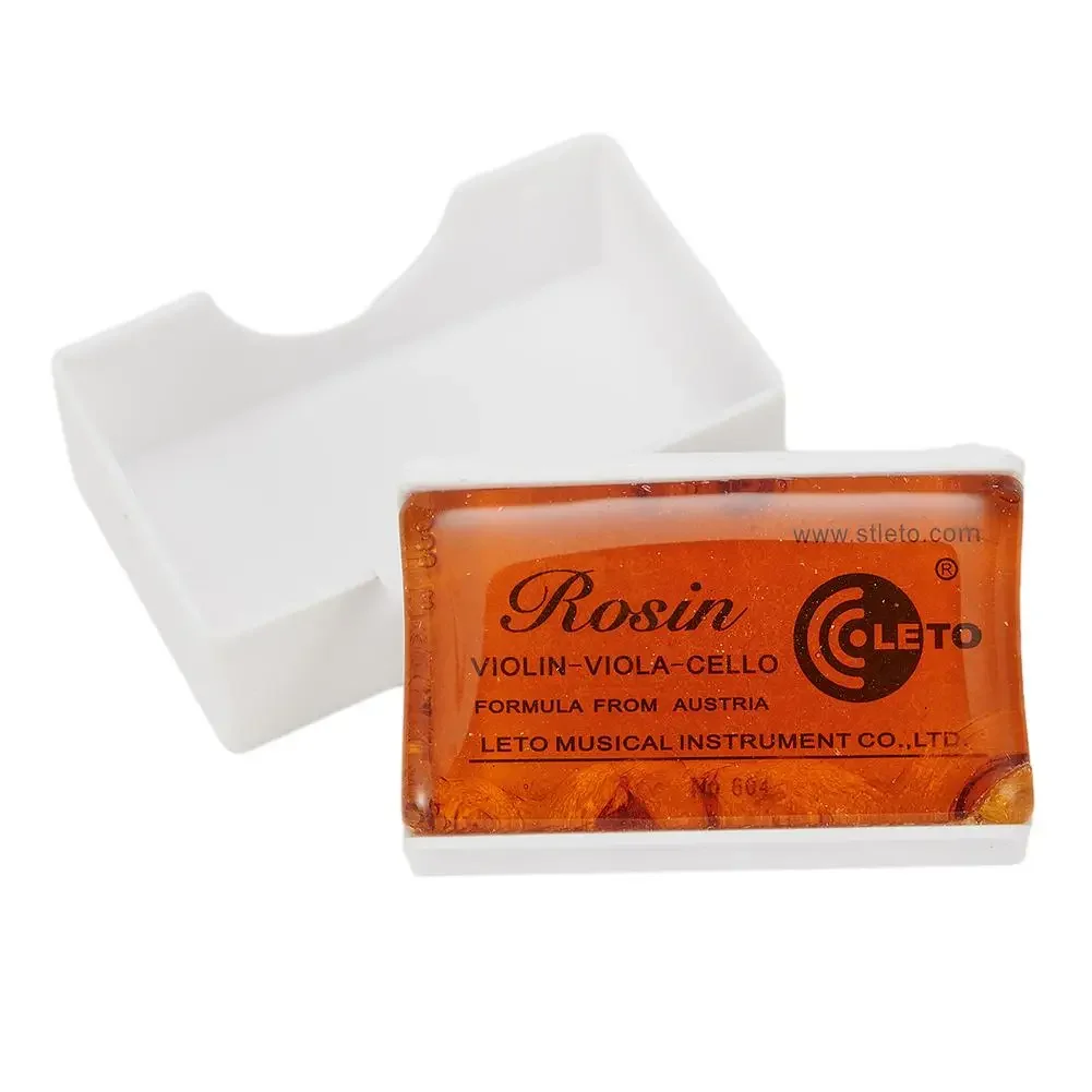 1 Pc Violin Low Dustproof Resin 604 High Purity Gum-rosin For Viola Violin Cello Erhu Bow Strings Musical Instrument Parts