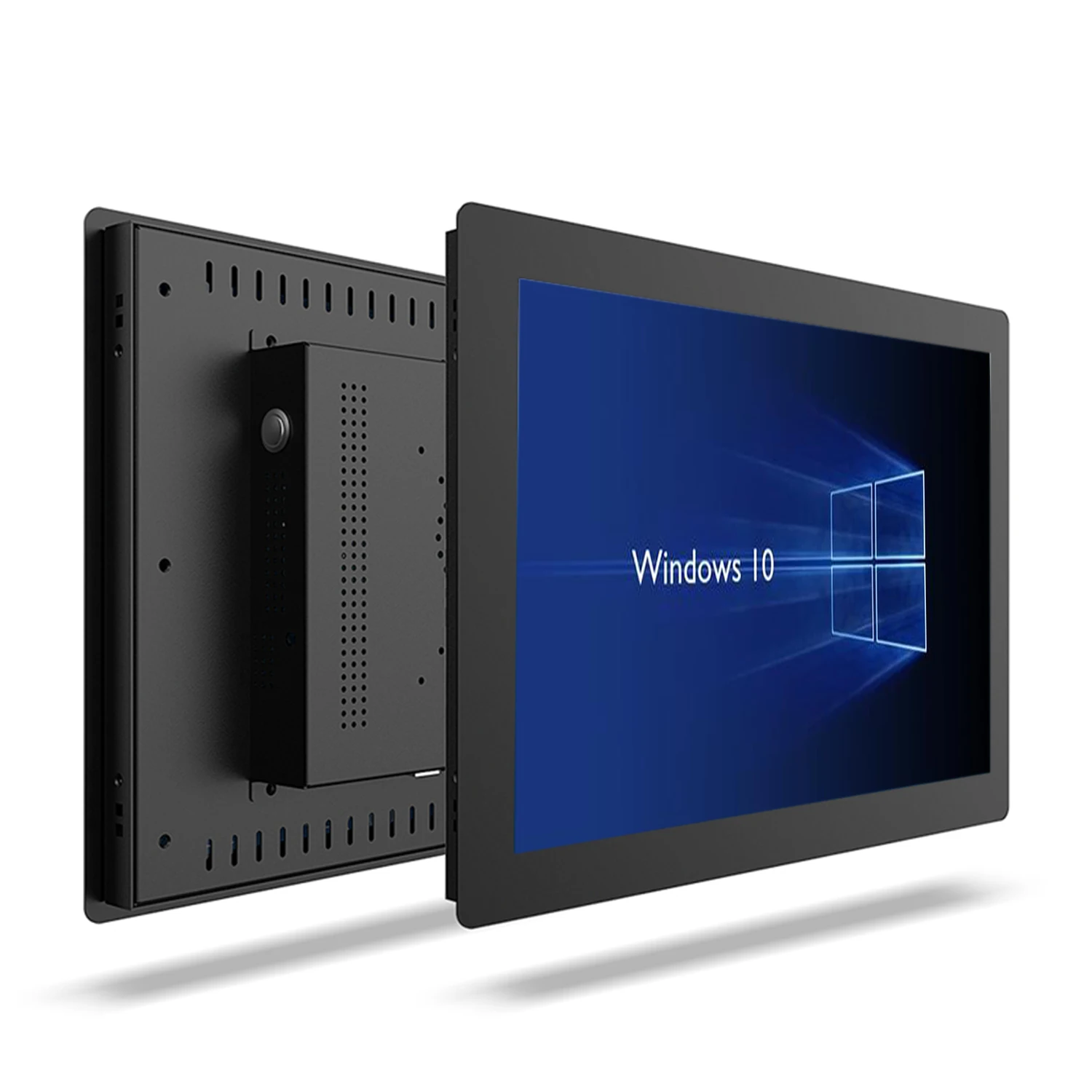 14 15.6 17.3 Inch industrial all in one panel pc with resistive touch screen tablet computer built-in wifi win10 pro 1366x768