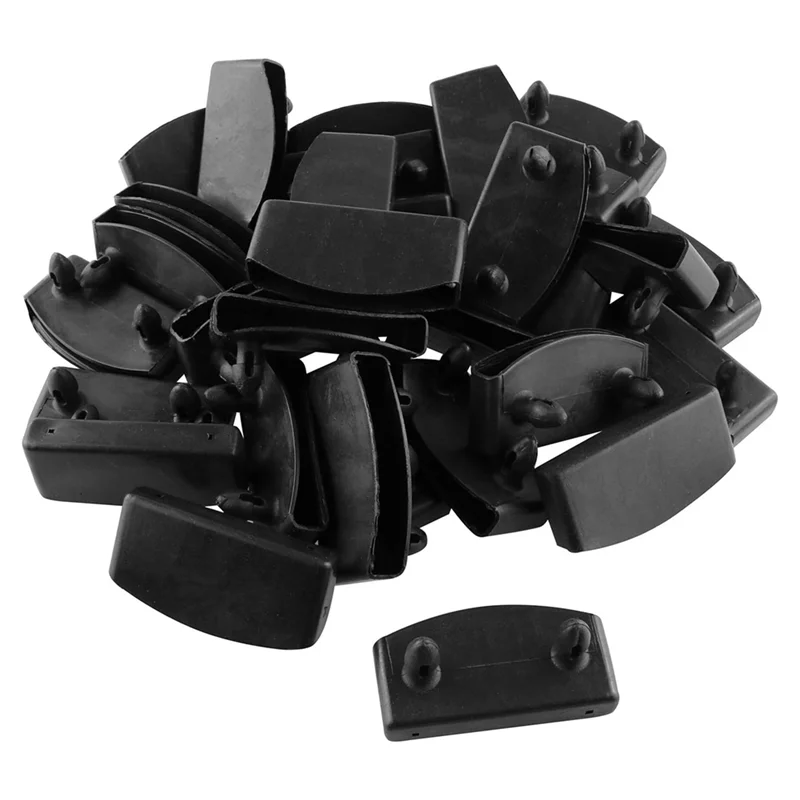 

A76K 40Pcs 57X9mm Plastic Bed Slat End Caps Holders Plastic Connector Furniture Accessories For Holding Securing Wooden Slats