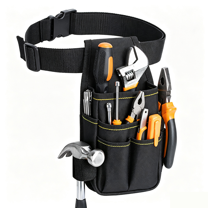  Multi Functional Tools Bag Waist Pouch Belt Storage Holder Organizer Garden Tool Kits Waist Packs Oxford Cloth Pocket Tool Pouch 