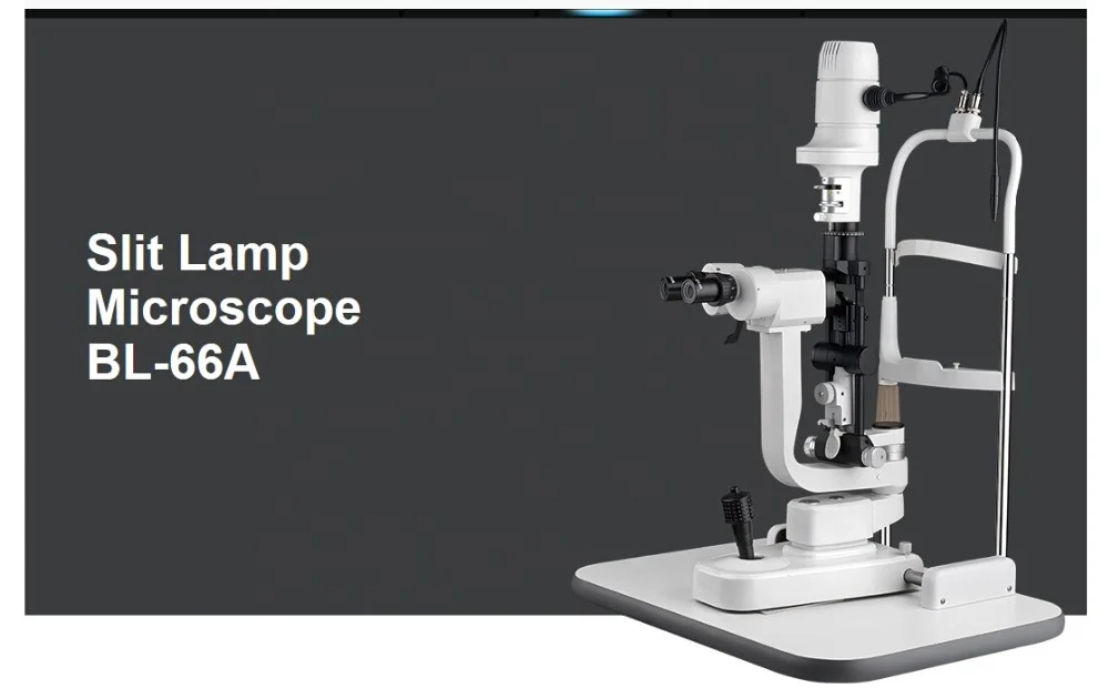 China most advanced 2 magnifications ophthalmic digital slit lamp BL-66A for sale