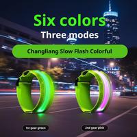 LED Reflective Armband Safety Strap High Visibility Light Up Band Gear Running Cycling Hiking Outdoor Sports DropShipping