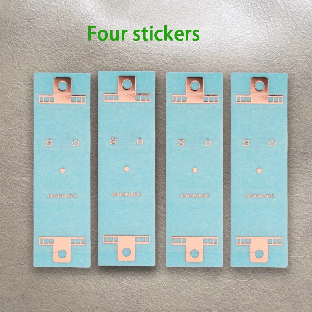 27-30MM 3D metal sticker S Logo Or G-S Logo stickers suitable for flat dial High Quality Watch Modification Accessories view 4