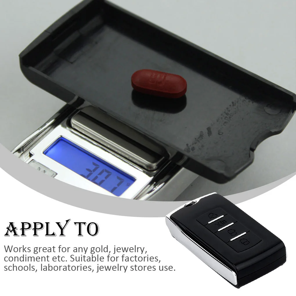 200g Mini Electronic Scales LCD Digital Key Scale Pocket 0.01g Digital Scales Jewellery Gold Grams Weight Balance Scale