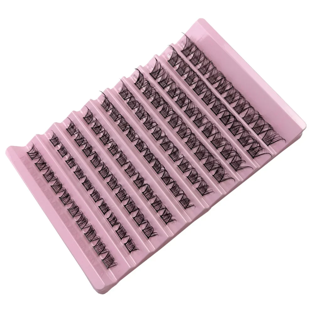 DIY Clusters Eyelash Extension Segmented Lashes 100 Volume Natural Cluster Segmented Eyelashes Bundle Lashes