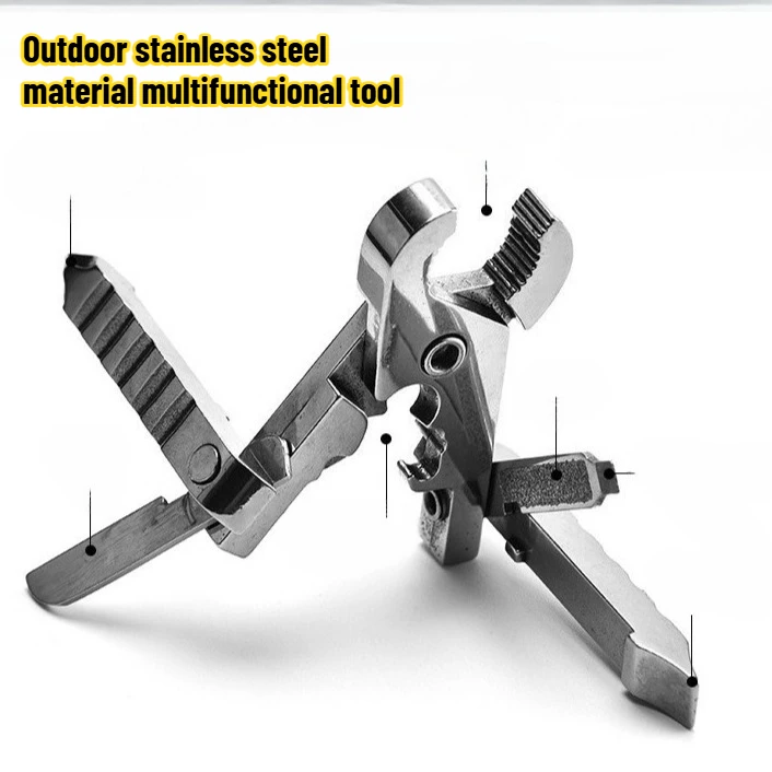 

Outdoor Stainless Steel Multifunctional Tool Convenient Camping Hiking Multi-purpose Pliers Screws EDC Tool