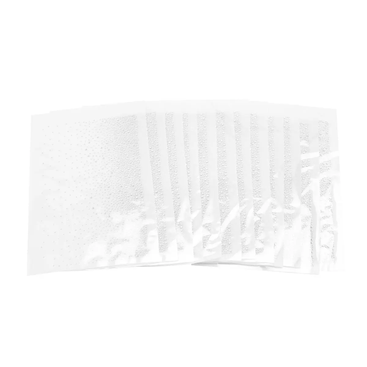 【AA58】 17 Sheet Iron-on Rhinestone Sheets for DIY Crafts, Glitter Hotfix Rhinestones for Clothes and Fabric