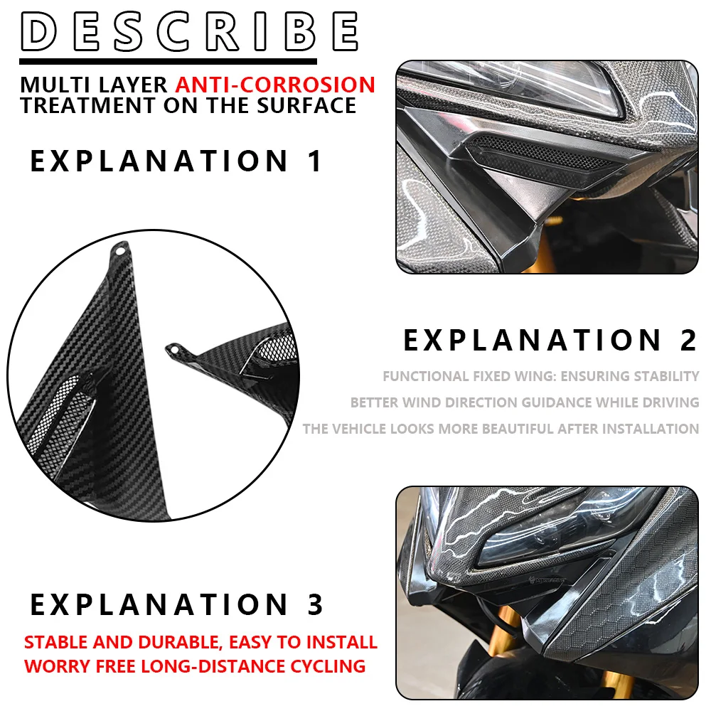 

Motorcycle accessories For Yamaha TMAX560 2022 2023 2024 air intake protection cover epoxy grille cover bug proof net modified