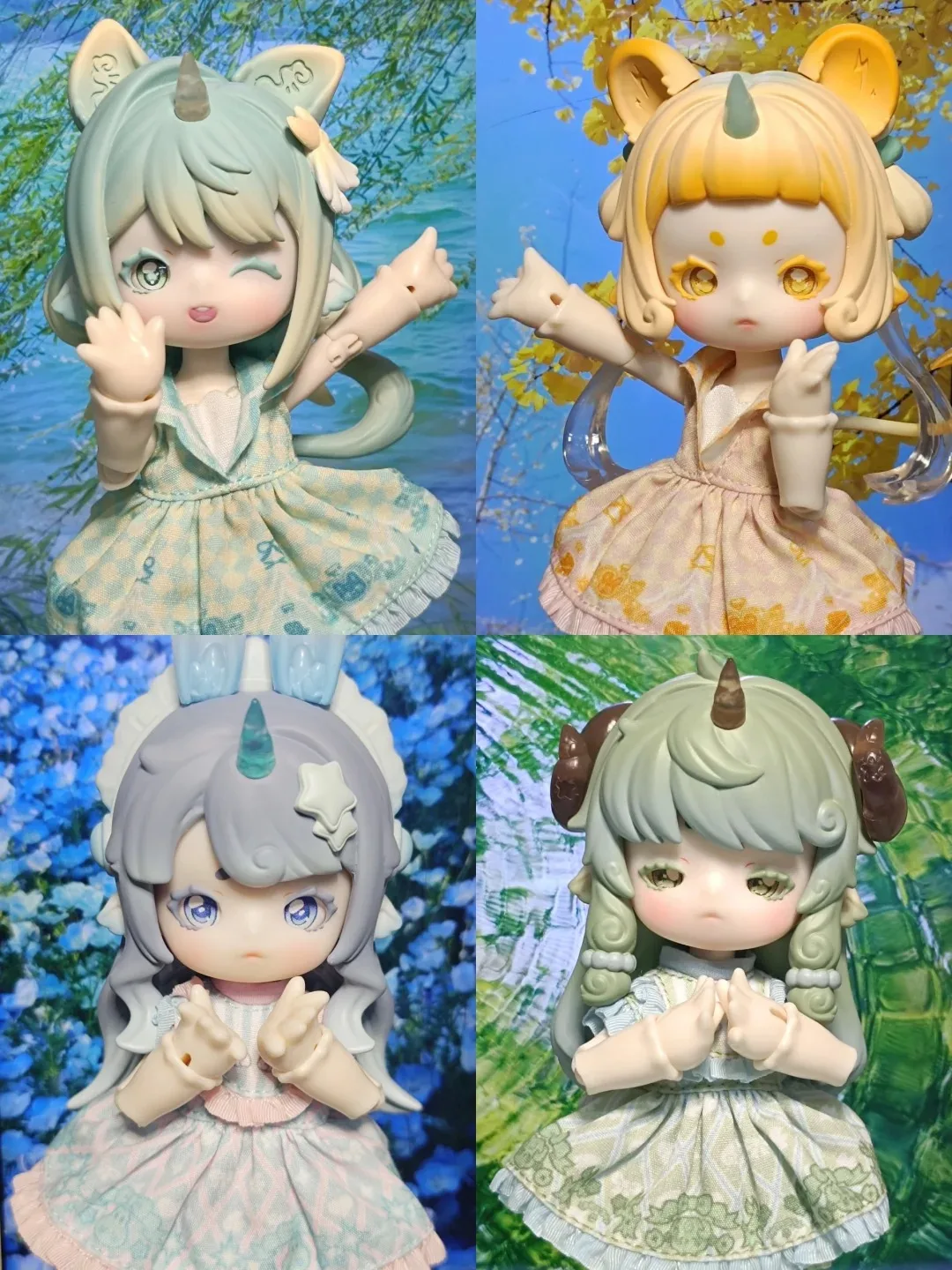 

Penny'S Box Antu Cute Beast Magic Series Blind Box Anime Figure Bjd 1/6 Ball Jointed Doll Beast Body Anime Figure Kawaii Model