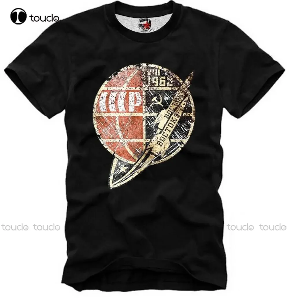 T Shirt Vostok 3 Cccp Aeroflot Bypah Soviet Workout Shirts Custom Aldult Teen Unisex Digital Printing Tee Shirts
