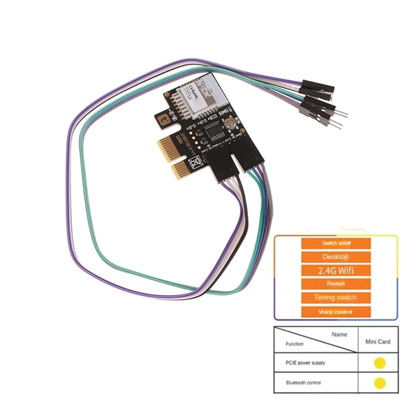 For A3 Tuya Wifi PC Power Switch Remote Boot Startup Card Desktop Computer For Telecommuting PICE MINI Card