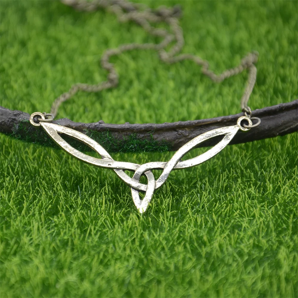 Classic Trinity Symbol Irish Knot Jewelry Ethnic Women Necklaces Pendants Vintage Jewlery - view 6