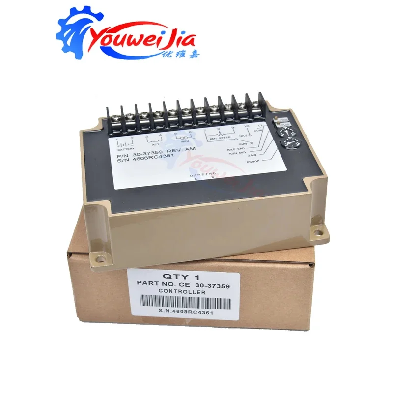 

Premium Cummins Engine Parts: Electronic Speed Controller for 3037359 / 30-37359 Diesel Generators