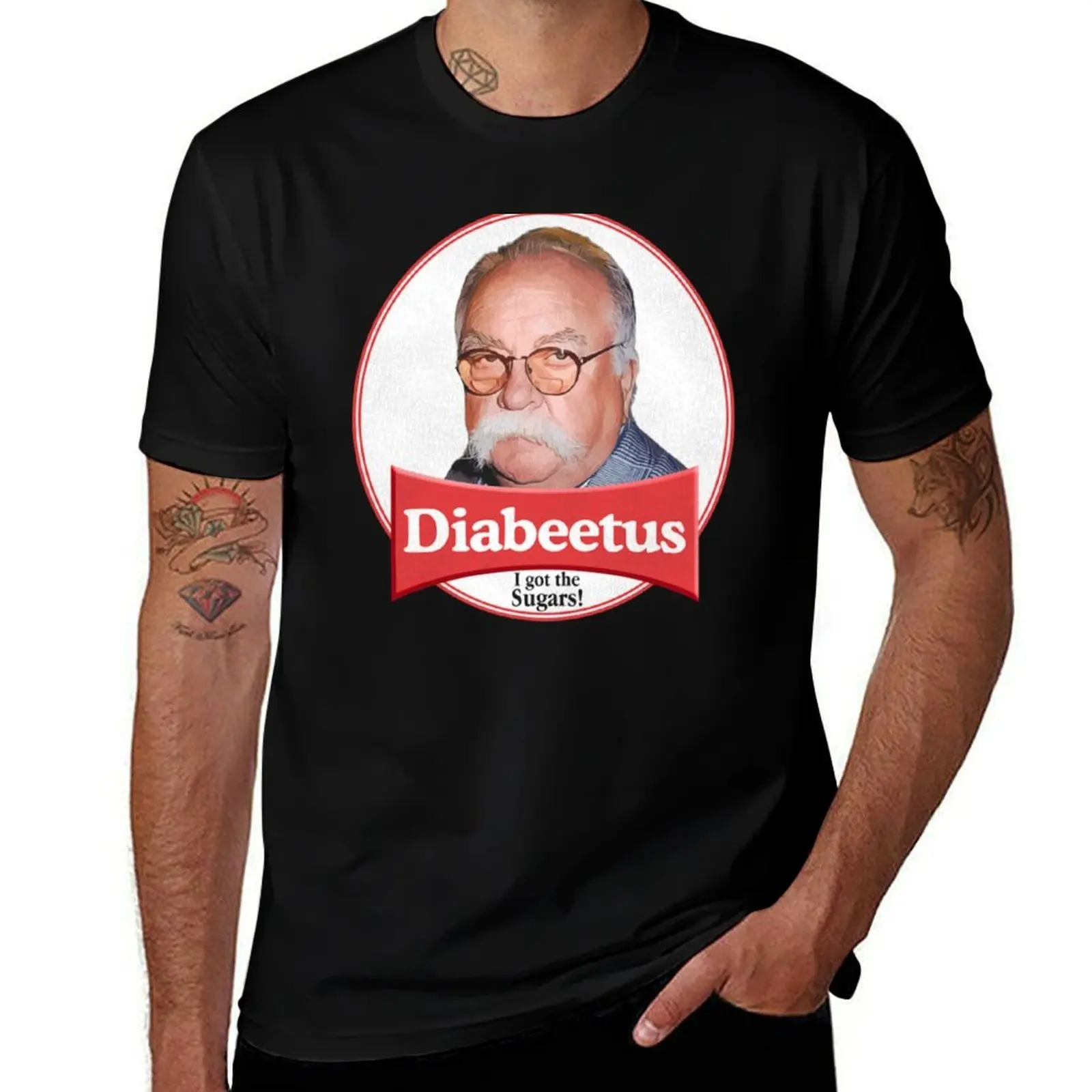 Diabeetus T-Shirt Classic Print Short Sleeve Shirt