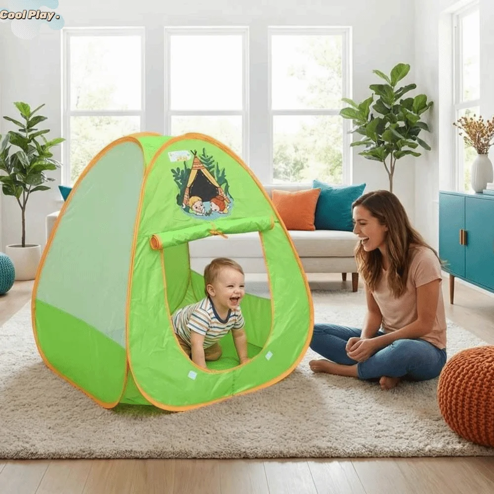 

Детский игровой домик-палатка Princess Houses, портативная зеленая палатка для детей, моющаяся, прочная, складная игровая палатка