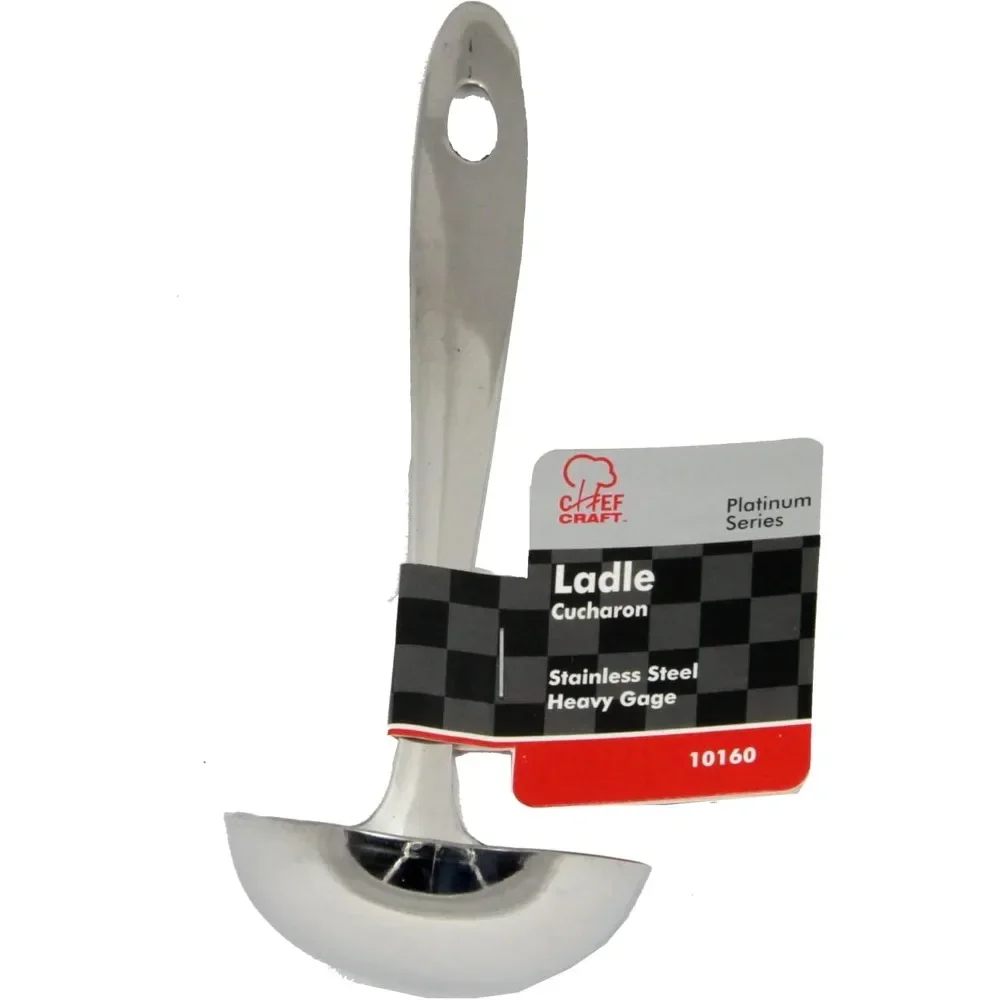 

Select Serving Ladle, 8 inch, Stainless Steel