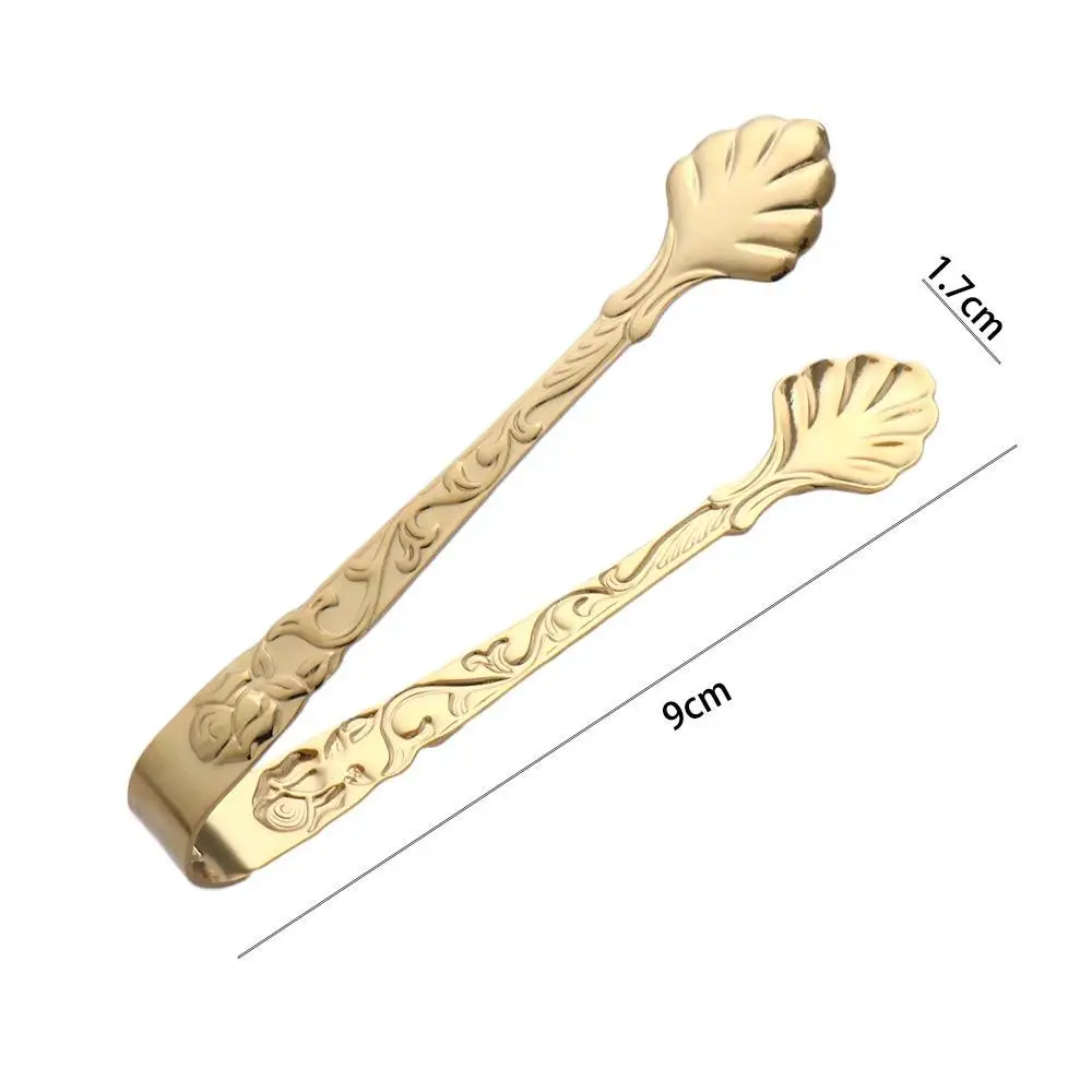 Mini Stainless Steel Bread Bar Utensil Dessert Tea Food Serving Clip Kitchen Accessories Ice Tongs Cube Sugar Tongs