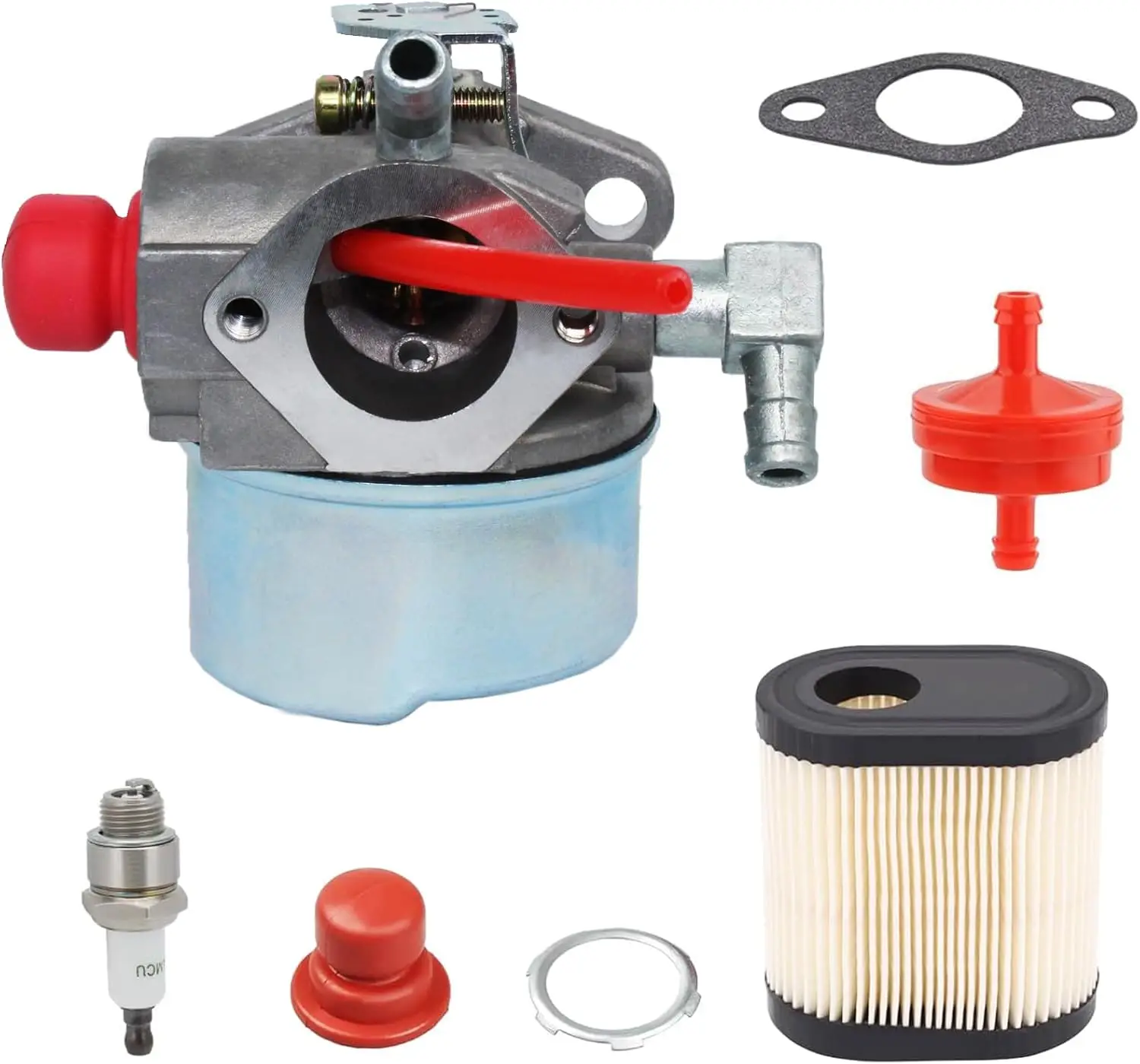 Carburetor Compatible for TECUMSEH 640350 640303 640271 640338 640274 13566 FITS MODELS: LEV105 LEV120 LV195EA LV195XA LEV100 LE