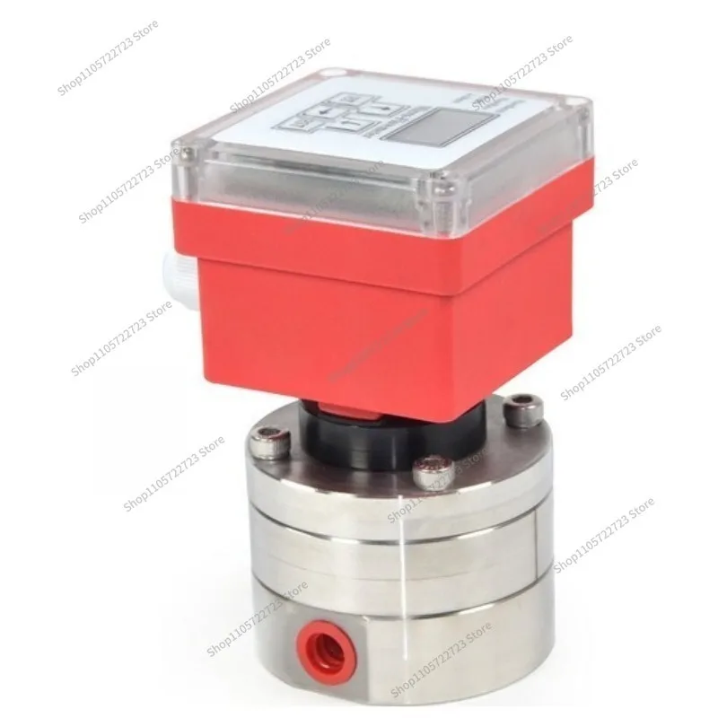 For Micro Oval Gear Flow Meter High Precision 0.5% Micro Liquid Flow Sensor For High Viscosity Fluid