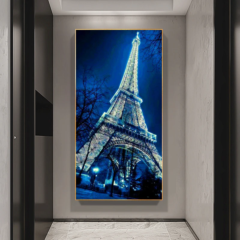 

5D DIY Diamond Painting for Home Decor, Full Drill, Night Scenery, Landscape Art, Cross Stitch, Wall, Corridor, Embroidery