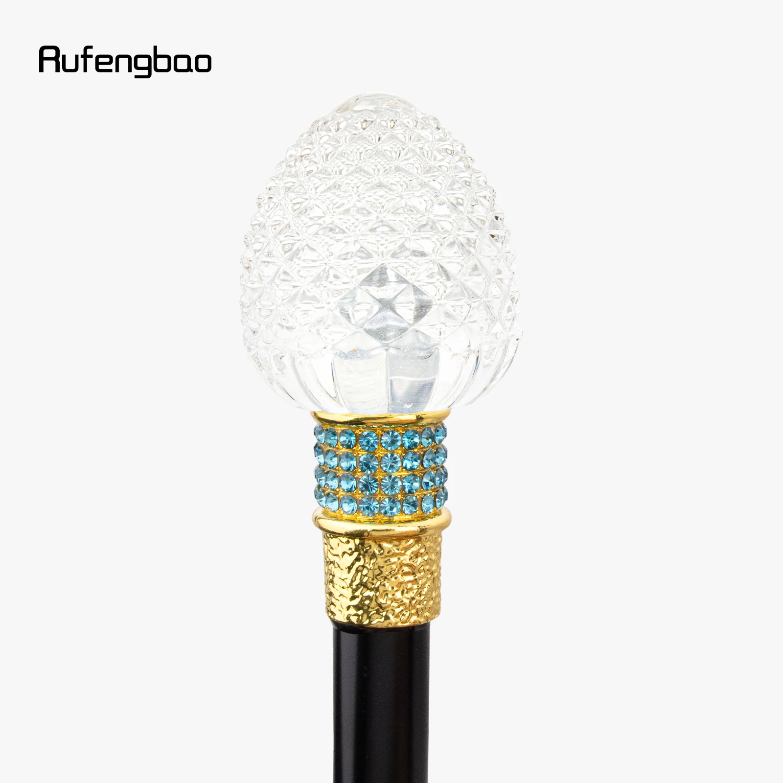 الكرة الشفافة الزجاج الذهبي الأخضر سبيكة الجنية الصولجانات للفتيات الأميرة عصا للمشي العصا تأثيري حفل زفاف عيد ميلاد 92 سنتيمتر