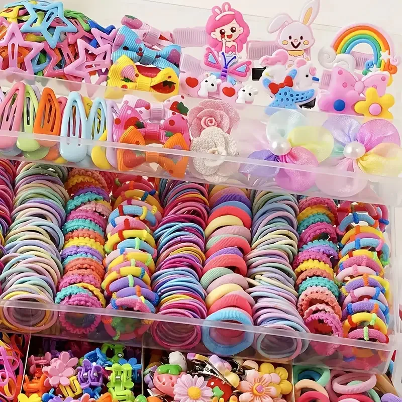 A 718-piece accessory set suitable for girls’ daily outings and participation in festive events – a richly curated collection. image 2