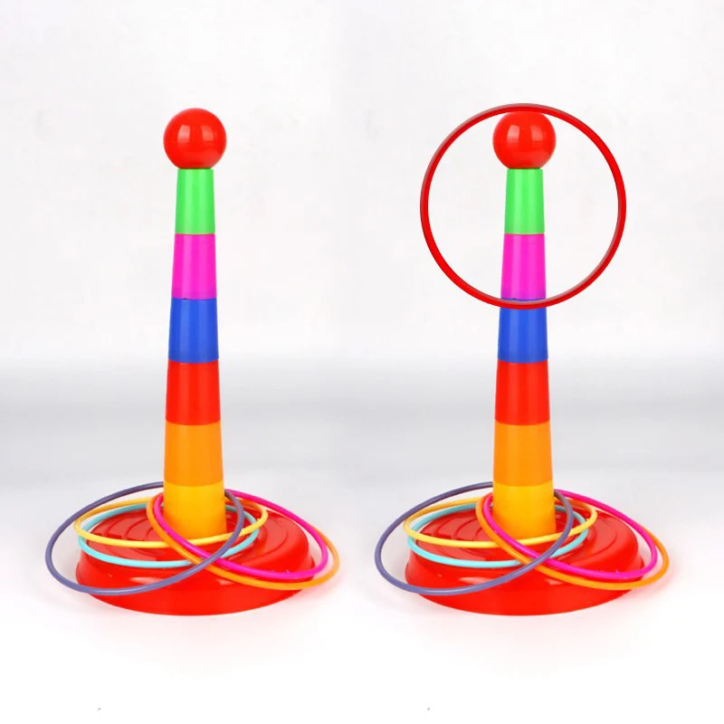 Interactive Throwing Hoop Brinquedo, Jogo Círculo, Divertimento, Indoor e Outdoor