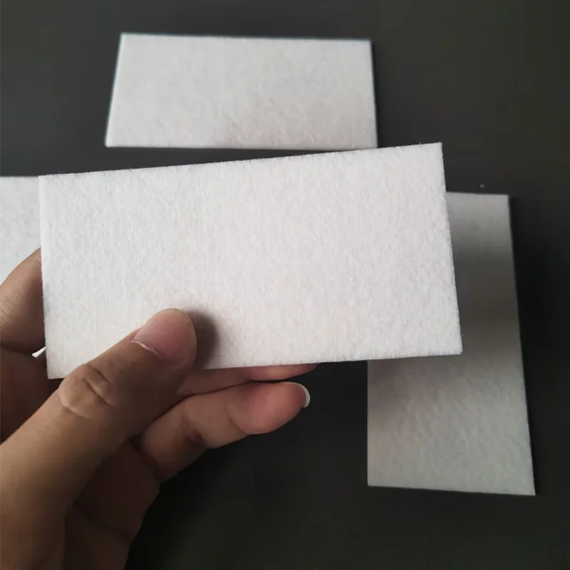6/12pcs Spare Wool Felt Cloth for 4 Inch Wrap Squeegee No Scratch Scraper Felt Carbon Foil Car Wrapping Window Tint Tools
