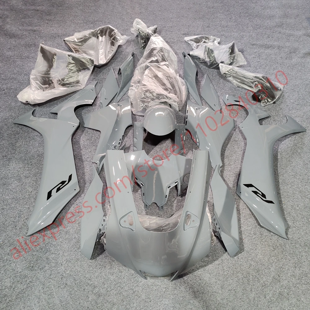 

YZFR1 2020 2021 2022 2023 Комплект обтекателей послепродажного обслуживания для YAMAHA YZF R1 20 21 22 23 Пользовательские обтекатели кузова мотоцикла Nardo Grey