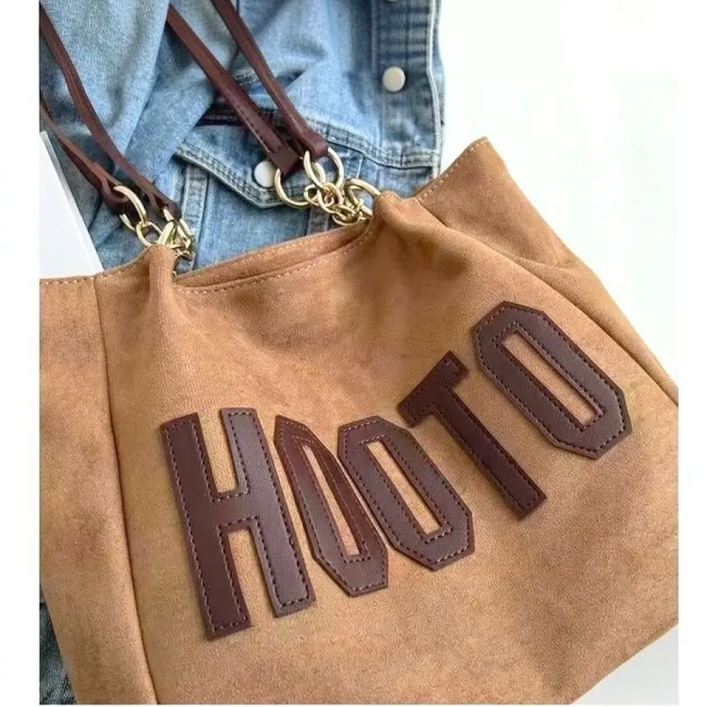 Casual Cotton Canvas Tote Bag Trendy Vintage Style Large Capacity Shoulder Bag Soft Everyday Commuter Handbag For Student Girl