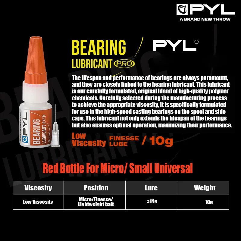 PYL Grasa sintética y lubricante para rodamientos de carrete - imagen 5