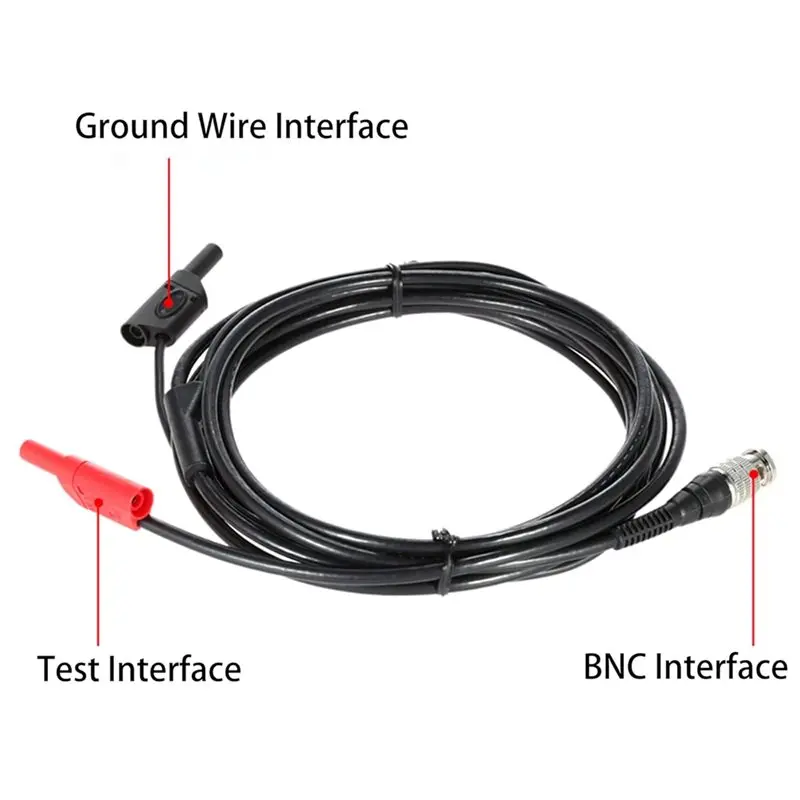 ABUH-HT30A Test Line Auto Repair Test Cable BNC To Banana Adapter Leads Oscilloscope Accessory
