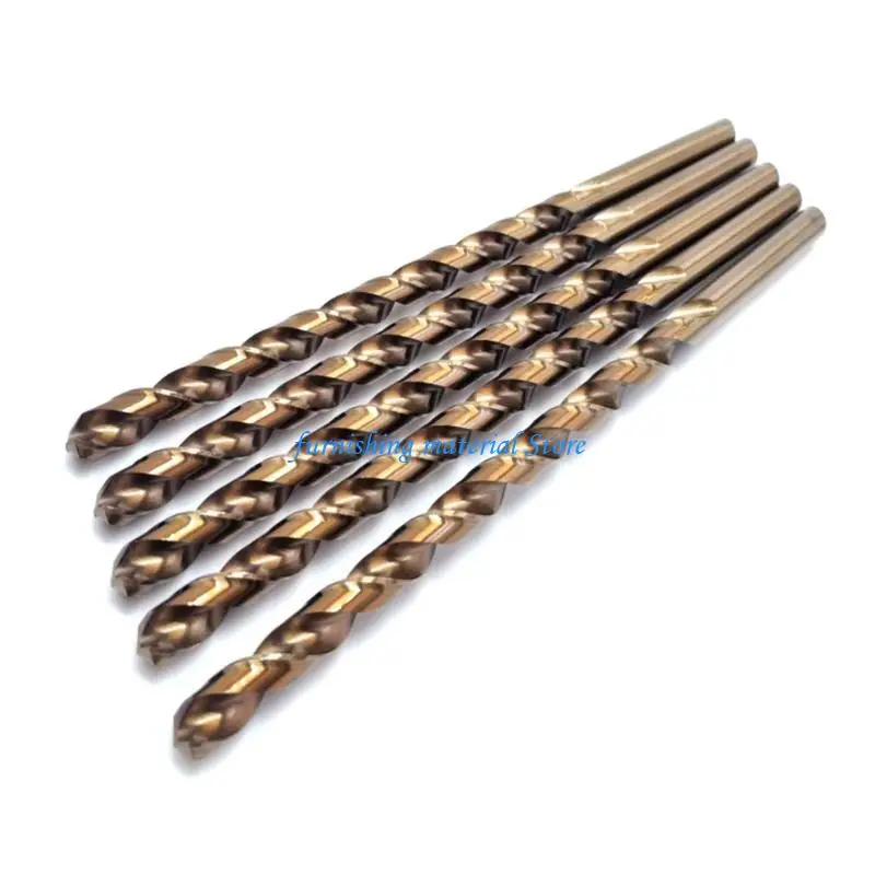 

Y5GD 2mm-4.2mm Cobalt Drill Bit HSS Round Shank Twist Drill Bit for Hard Metal Cast