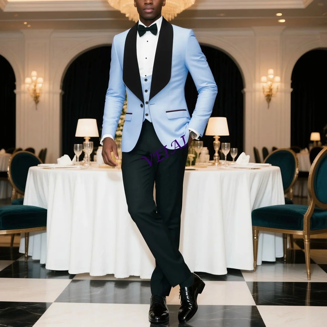 

CustomizedMens 3 Piece Floral Tuxedo, Jacquard Slim Suit Set, Paisley Blazer Vest And Pants For Prom Wedding