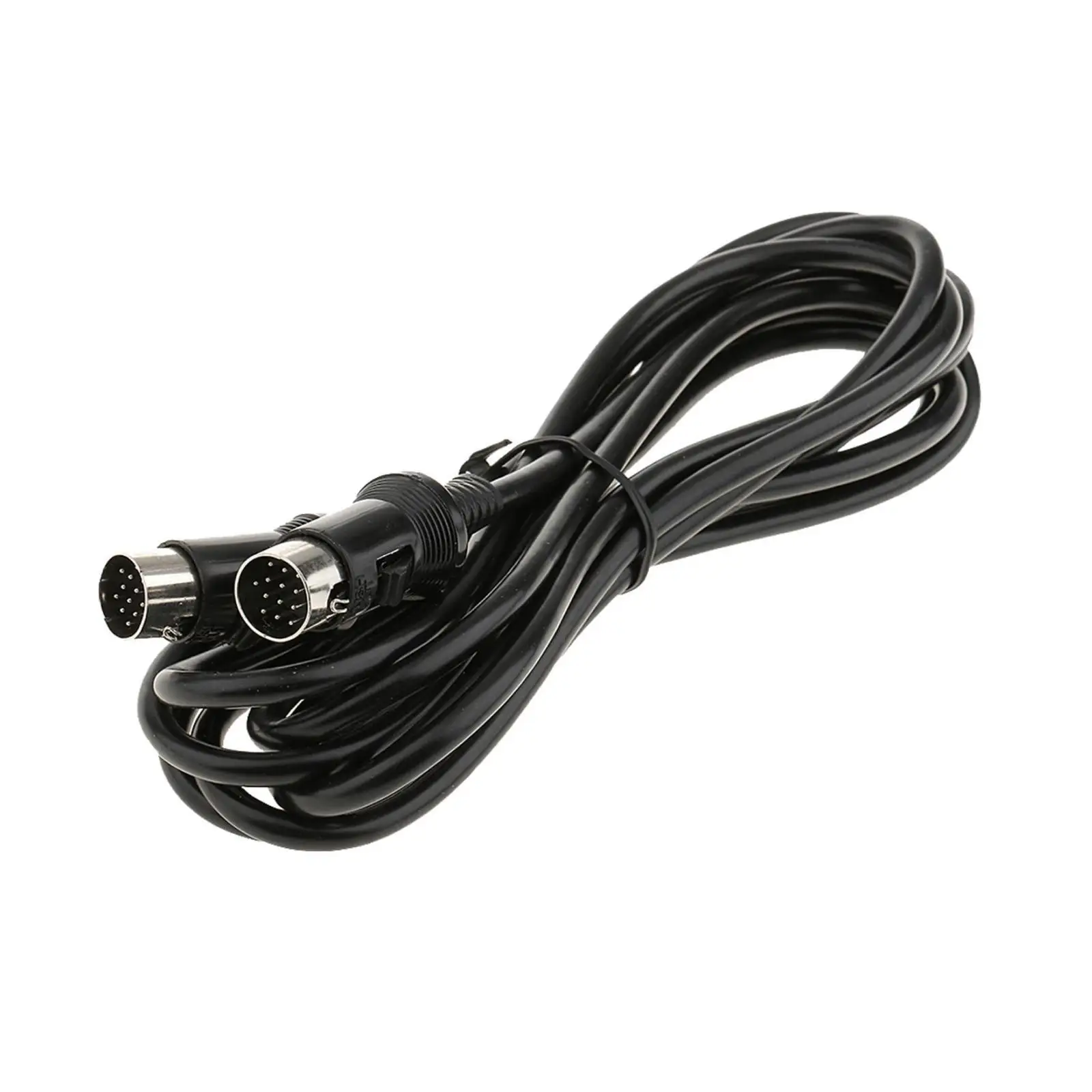 Car Audio Wire 13 Pin DIN Connector Extension Cable Male Plug Head Unit CD Changer Adapter for Stereo Setup