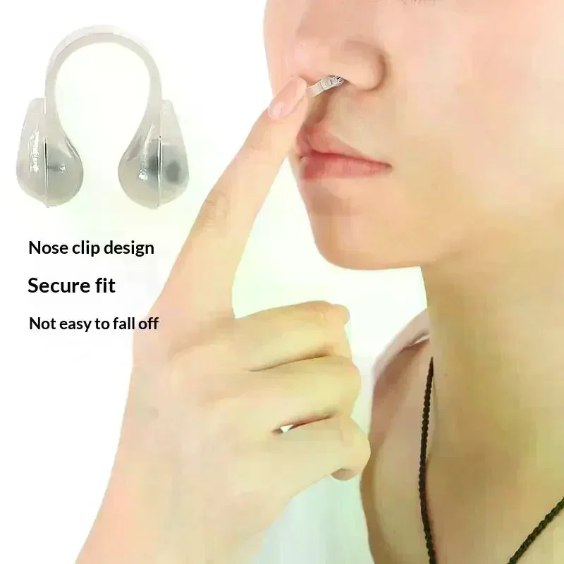 Silicone Nasal Dilator Stop Snoring Silicone Nose Clip Sport Easy Breath Nasal Clip Stop Snoring Aid Device Improve Sleeping
