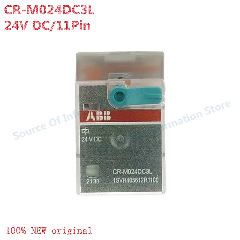 

ABB CR-M024DC3L 24V DC 11-Pin Intermediate Relay for Electrical Engineering