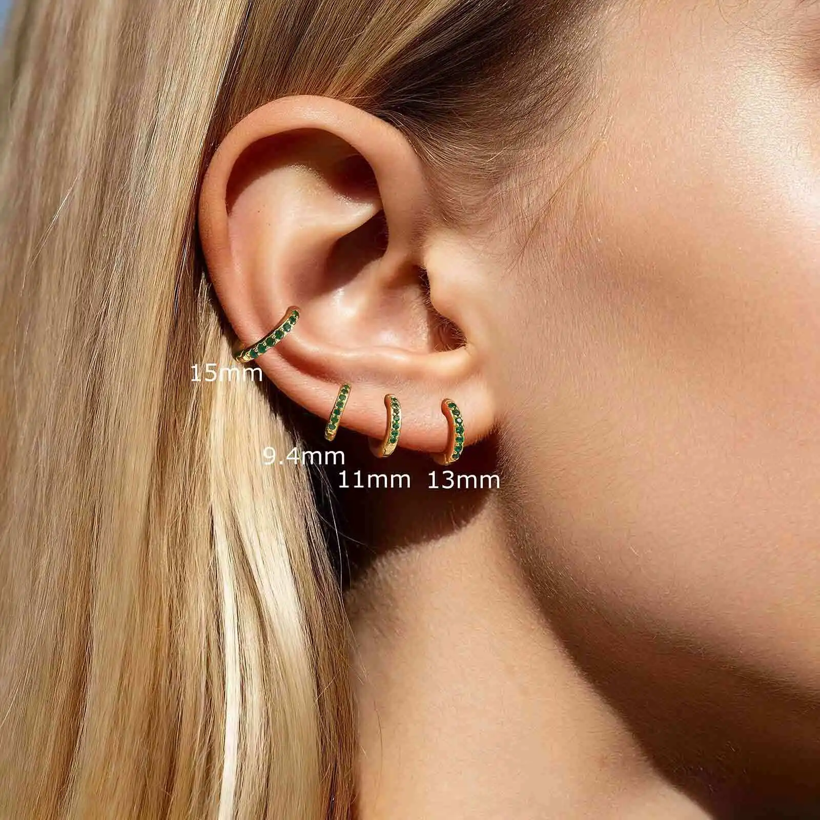 أقراط حلقية ملتوية للنساء ، مطلية بالذهب عيار 18 قيراط ، مجوهرات مكتنزة ، عناق ملفوف سميك ، أقراط دائرية ، لا تسبب الحساسية