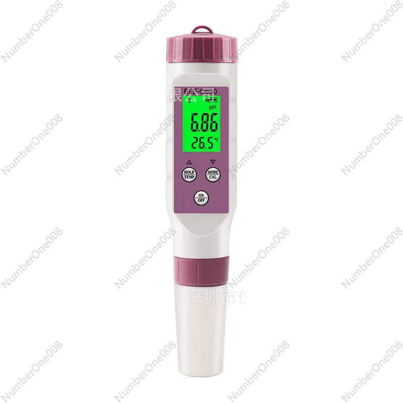 

BLE-C600 Bluetooth-compatible Water Quality Pen 7 in 1 PH EC TDS ORP SALT S.G TEMP Meter APP Intelligent Control Tester