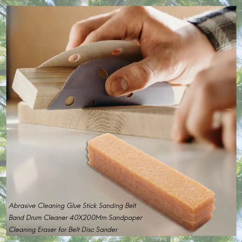 

Премиум-абразивный чистящий клей-карандаш, шлифовальная лента, очиститель барабана 40X200 мм, ластик для очистки наждачной бумаги для ленточной дисковой шлифовальной машины