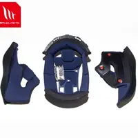 Forro de casco de motocicleta de fibra de carbono MT KRE original español