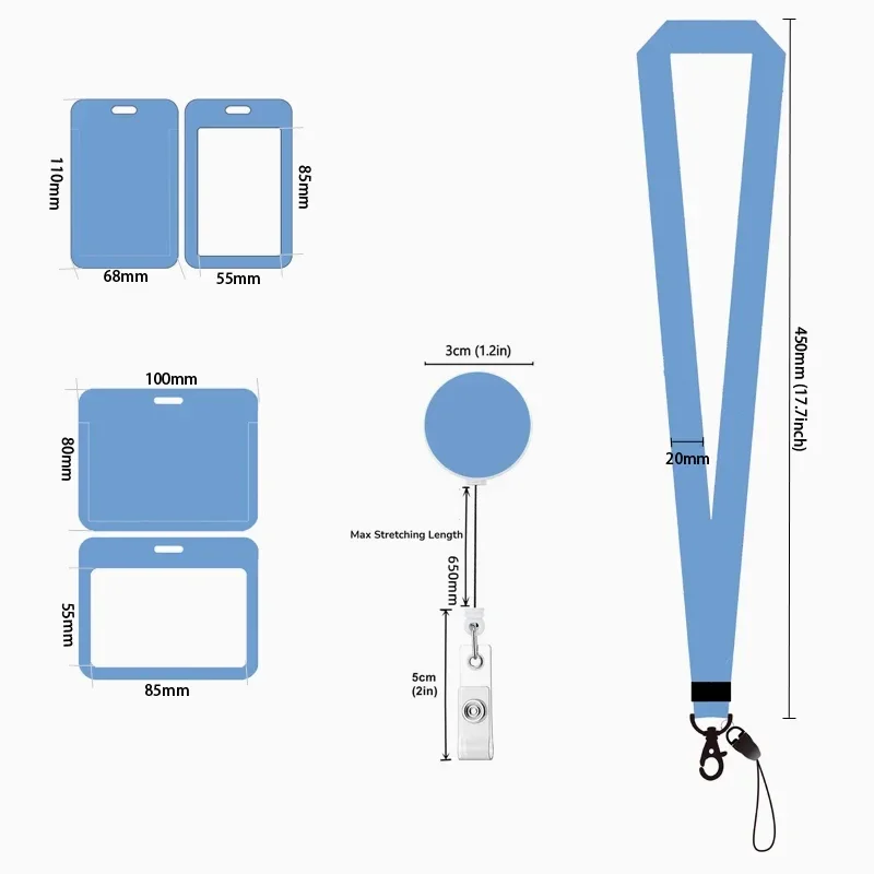 Kawaii sanrio cinnamoroll minha melodia anime chaveiro purin cão gato bonito titular do cartão cordão de plástico titular do cartão para menina
