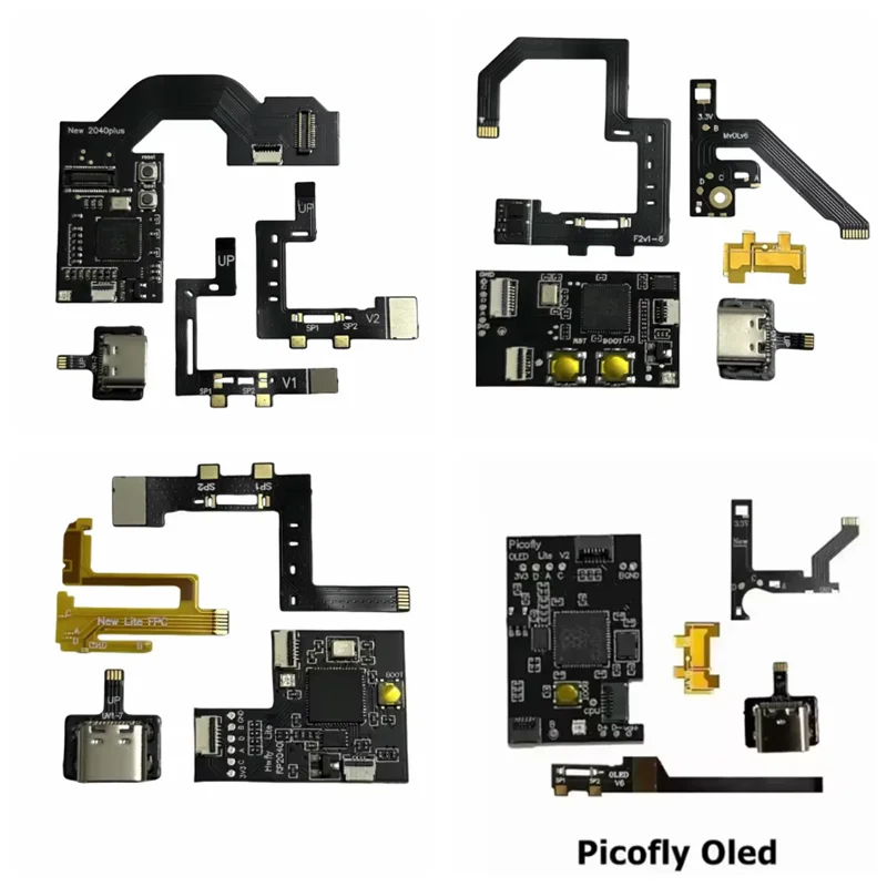 Hwfly Picofly Raspberry pi RP2040 Chip support Switch Core & Oled & Lite & V1 V2 Erista and Mariko Console Upgradable Flashable