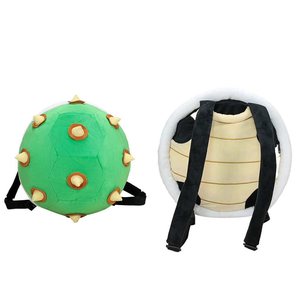 Adult Bowser Cosplay Jr Bag Backpack Cartoon Turtle School Shoulder Bags Costume Accessories Disfraz Halloween Carnival Disguise view 6